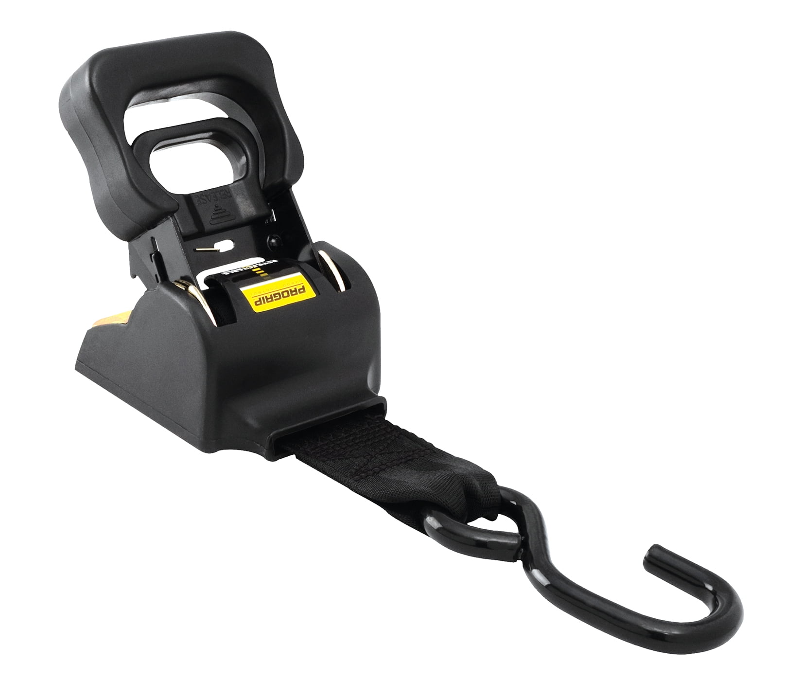 Pro Grip 330410 4' Black Retractable Ratchet Tie Down