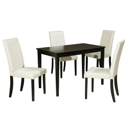 - Ashley Kimonte 5 Piece Dining Set in Ivory