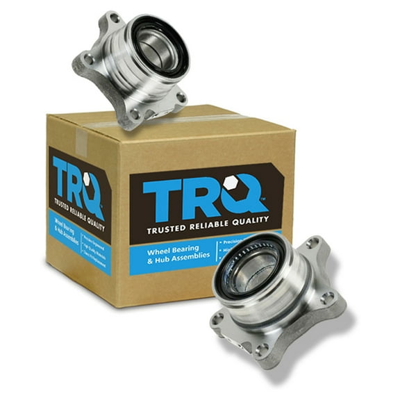 TRQ Rear Wheel Bearing Module Pair Left & Right For 07-12 Toyota Tundra Pickup BHA52885