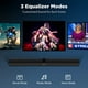 thumbnail image 4 of Assistrust Barra de sonido para Smart TV, barra de sonido con Bluetooth/ARC/Opt/AUX Connect, aumento automático de volumen, 3 modos de ecualizador, barra de sonido desmontable 2 en 1 para TV/PC/juegos, 4 of 5
