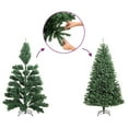 thumbnail image 5 of vidaXL Arbre de Noël Artificiel Mince avec Support Vert 120 cm PVC, 5 of 5