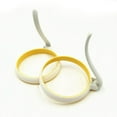 thumbnail image 4 of 2 Pack 4" Silicone Egg Rings,Non Stick Egg Ring for Frying Eggs,Kitchen Tools for Pancake Patties and English Muffin, 4 of 7