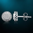 thumbnail image 2 of Natalia Drake 1/10 Cttw Diamond Stud Earrings for Women in Sterling Silver (Color H-I / Clarity I2-I3), 2 of 7
