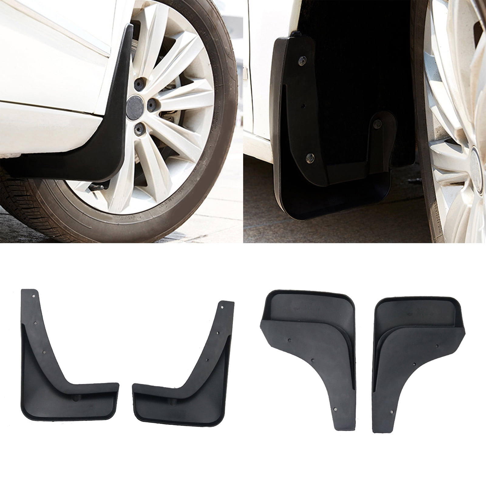 FINFAUTO Mud Flap Splash Guard Fits for 2012-2015 H-onda Civic Mudflaps Universal FINFAUTO Mud Flap Splash Guard Fits for 2012-2015 H-onda Civic Mudflaps Universal