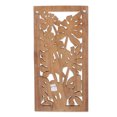thumbnail image 3 of NOVICA Wood relief panel, 'Philodendron Leaves', 3 of 7
