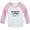 Long Pink Raglan T-shirt, variant on iDzn Answered Prayer Funny T shirt For Baby, Newborn Babies T-shirts, Infant Tops, 0-24M Kids Graphic Tees Clothing (Short Gray Raglan T-shirt, 0-6 Months)