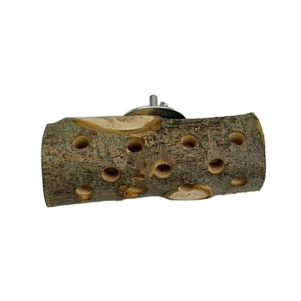 Juguete Molar Juguete Snacks Limpieza de Dientes Madera Juguete para Rechinar los Dientes Juguete para Conejillo de Indias S