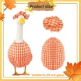 thumbnail image 3 of Yakvarog Eye-Catching Halloween Goose Outfit, Easy to Put On, 23" High Cement or Plastic Goose Costume for Outdoor Halloween Decor, Party, Lawn, Porch, Fall Decor, 3 of 9