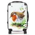 thumbnail image 1 of Robin And Daisies Watercolour Suitcase, 1 of 13
