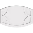 thumbnail image 1 of Ekena Millwork CMP30X20KY 20 x 30 in. Rectangle Kailey Architectural Grade PVC Contemporary Ceiling Medallion, 1 of 1