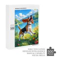 thumbnail image 6 of 500 Piece Wooden Beagle Dog Puzzle for Adults, Challenging Jigsaw for Game Nights, 6 of 8