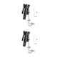 thumbnail image 3 of Sidaley Silenciador de sonido de tubo de silbato de escape, simulador Universal de soplado, válvula de silbato, accesorios de decoración de coche negro SG 2piezas Sidaley CBP018710, 3 of 5