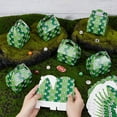 thumbnail image 3 of 16Pcs 3.1x2.4x4.3 Inch Mini Soccer Party Treat Boxes Green Soccer Cardboard Boxes Candy Cookies Gift Paper Box with Handles for Holiday Birthday Party Favor Decoration Soccer Party Supplies diy, 3 of 6