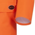 thumbnail image 3 of Pioneer Heavy-Duty Waterproof High Visibility Long Coat, Liberal Fit with Full Back Vent, Orange, M, V1081450-M, 3 of 7