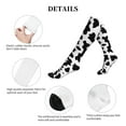 thumbnail image 6 of Bixox Milk Cow Print Compression Socks,Compression Socks Women & Men Circulation for Medical,Running,Athletic, 6 of 7