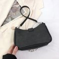 thumbnail image 4 of Bolso de mujer Cadena Y2K Bolsos de compras PU Hot Girls Punk Bag Purse (Negro) Tmvgtek Para Estrenar, 4 of 9