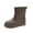 Brown, variant on AUXDIQ Women Rain Boots Outdoor Garden Boots Waterproof Mid-calf Rain Shoes