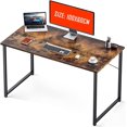 thumbnail image 1 of Duramex (TM) Study Computer Desk Table 40 inches 100cm Long 24 inches 60cm Wide Large Table Workstation for Home Office, Black, 1 of 5