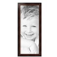 thumbnail image 2 of ArtToFrames 8" x 20" Dark Cherry With Black Picture Frame, 8x20 inch Red Wood Poster Frame (WOM-4900), 4 Pack, 2 of 6