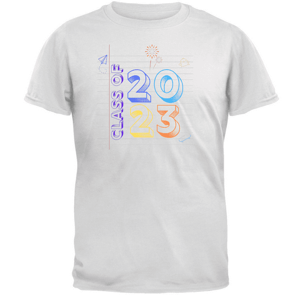 Class of 2023 Graduation Notebook Doodle T Shirt