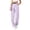 C-Light Purple142, variant on DHFJKG Hiking Pants Women Summer Casual Outdoor Loose Fit Straight Leg Sportswear Rash Guard Pants With Zipper Pockets Comfortable Trousers