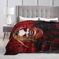 thumbnail image 5 of Bray Wyatt Blanket, Super Soft Throw Blanket, Cozy Flannel Blankets For Boys Girls, Warm Blankets For Couch Sofa Bed, 50"X40", 5 of 9