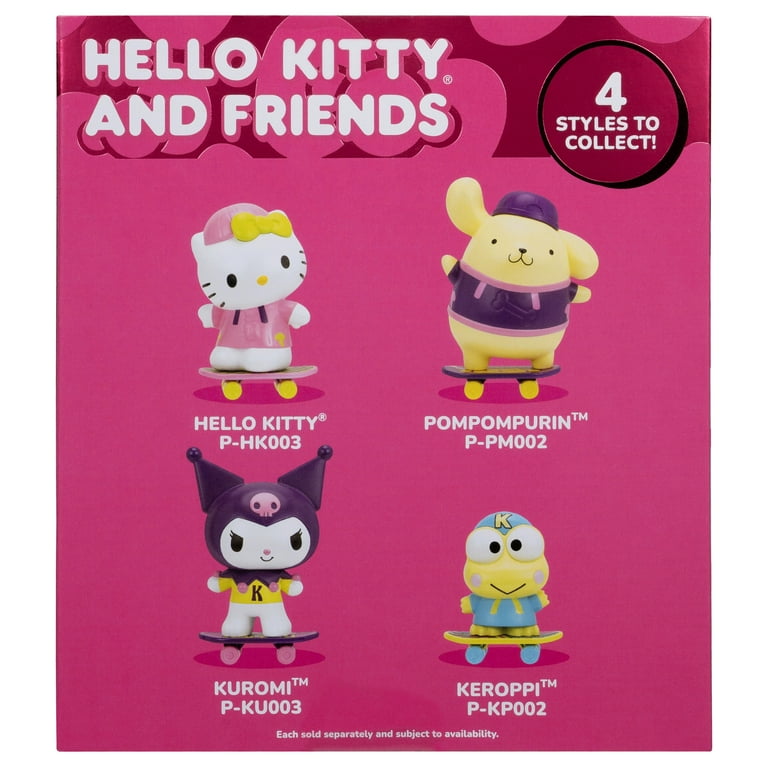 Hello Kitty and Friends - Premier Kuromi Skateboard 4 inch Figure