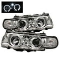 thumbnail image 1 of For 99-01 BMW 740il 4dr E38 (w/ HID Only) Sonar Halo Projector Headlights (Chrome) YD-PRO-BMWE3899-HID-HL-C, 1 of 2