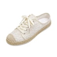 thumbnail image 2 of Willtoo Wedding Shoes Bridal Sneakers Flats Bride Tennis Shoes Flowers Lace Sneakers, 2 of 5