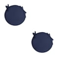 thumbnail image 1 of Matsuzay Cojines De Algodón Fáciles De Limpiar Para Muebles De Exterior - Amplia Aplicación En Pubs Clubs Y Bistros Azul Marino 30cm Armada 30 centimetros 2Conjunto, 1 of 6