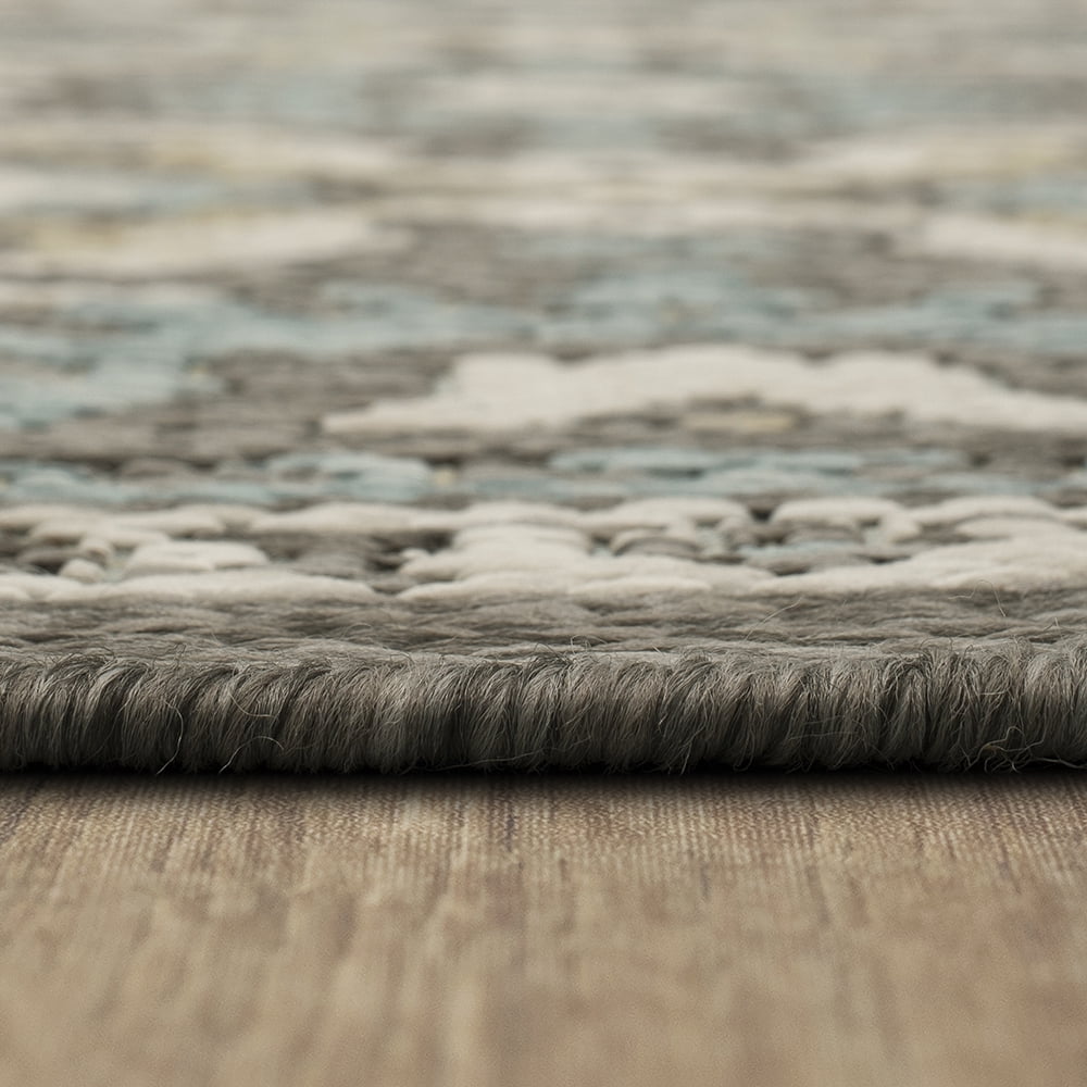 Mohawk Home Ravello Outdoor Area Rug, Light Grey, 4' x 5' 6"