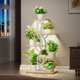 thumbnail image 3 of Soporte para plantas de interior EVAWOO de 44 cm de alto con luces de cultivo de 5 niveles, 3 of 9