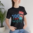 thumbnail image 5 of 100 Days of School Teacher Tshirt, 100 Days Wiser, 5 of 6