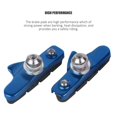 thumbnail image 3 of Toystoory Paquete de 2 pastillas de freno Instalación práctica Estera de frenado Artesanía Tamaño compacto Suministros de ciclismo Ciclismo Azul, 3 of 5