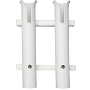 TACO Marine P03-062W 2-Rod Deluxe Poly Rod Rack - White