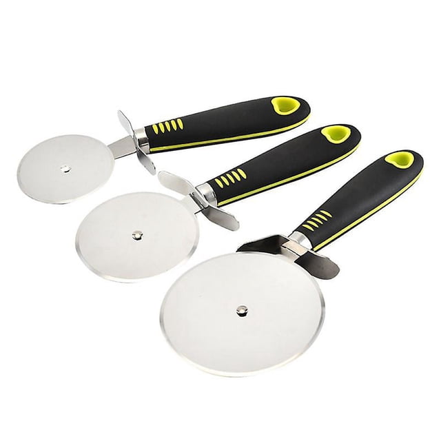 Cortador de ruedas para pizza de 3 piezas