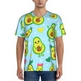 thumbnail image 4 of Haiem Hip Hop Hipster Baseball Jersey Button Down Shirts Sports Uniforms Men Women Jersey(Cartoon Avocado,Small), 4 of 9