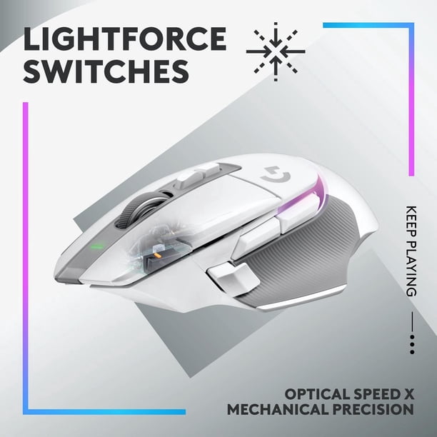 Logitech G502 X PLUS LIGHTSPEED Wireless RGB Gaming Mouse