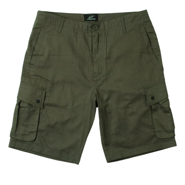 Short Alpine Crunch Verde Militar Hombre Casual gris 36 Walmart en linea