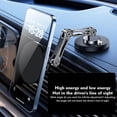 thumbnail image 2 of SGACAI Soporte magnético para teléfono de coche con ventosa de aleación de aluminio y metal giratorio de 360 grados, 2 of 6