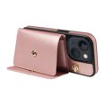 thumbnail image 6 of ELEHOLD Wallet Case for iPhone 13, PU Leather Flip Case with Crossbody & Wrist Strap,Full Protection Case with Card Slots & Kickstand,Rosegold, 6 of 7