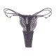 thumbnail image 1 of Bikini elástico con algodón Gibobby T Back Bragas Tanga Sexy Encaje Deportes Fitness Ultra Thin Mujeres Bragas transparentes（Gris， XS), 1 of 5