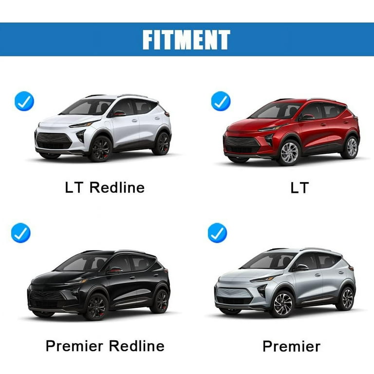 Silver Roof Rack Cross Bars Fit for Chevy Chevrolet Bolt EUV Bolt