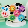 thumbnail image 1 of Minkissy Gears Building Sets For Kids Gear Turning Toys Multi Wood 1 Set, 1 of 8