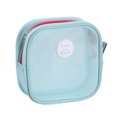 thumbnail image 1 of Bolsas para llaves de gran capacidad cuadrada, bolsa transparente para cosméticos, bolsa de almacenamiento de malla, Mini monedero con cremallera, Mini bolsa de lavado, estuche de papelería, 1 of 5