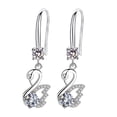 thumbnail image 1 of Pendientes Pendientes de mujer Temperamento Pendientes de diamantes de cristal Wmkox8yi  sjalhkljlk4819, 1 of 2
