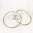 thumbnail image 4 of JoeytheJewelryNY 18k Layered real gold filled endless hoop earrings #18, 4 of 4