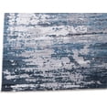 thumbnail image 6 of HR- Bohemian Chic Boho Living Room 2 x 3 Area Rug Floorcover Leno Weave Abrash Design Novelty Rug Gray and Blue Color, 6 of 8