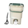 thumbnail image 2 of EHJRE Fermentation Barrel Composting Container 21L with Lid Space Saving Kitchen Waste Green, 2 of 9