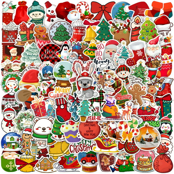 Christmas Card Stickers